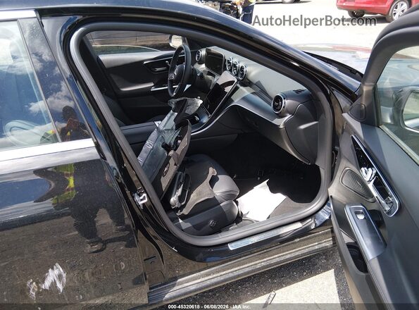 W1KAF4HBXSR291627 2025 MERCEDES-BENZ C-CLASS Black Widok wnętrza z przodu