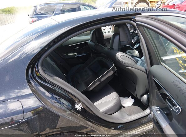 W1KAF4HBXSR291627 2025 MERCEDES-BENZ C-CLASS Black Widok naklejki z numerem VIN