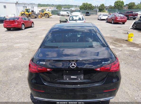 W1KAF4HBXSR291627 2025 MERCEDES-BENZ C-CLASS Black 