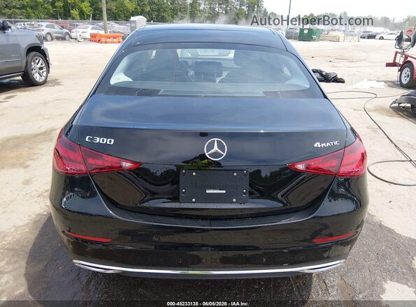 W1KAF4HBXTR323302 2026 MERCEDES-BENZ C-CLASS Black 