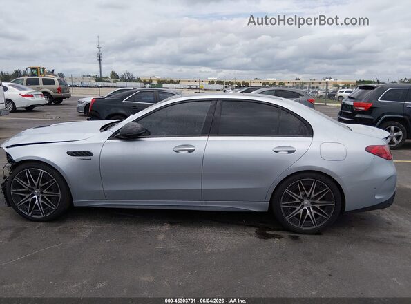 W1KAF8AB3RR219261 2024 MERCEDES-BENZ AMG C 63 Серебряный 