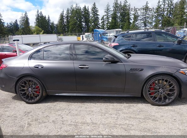 W1KAF8AB4TR306464 2026 MERCEDES-BENZ AMG C 63 Black Widok wnętrza z tyłu