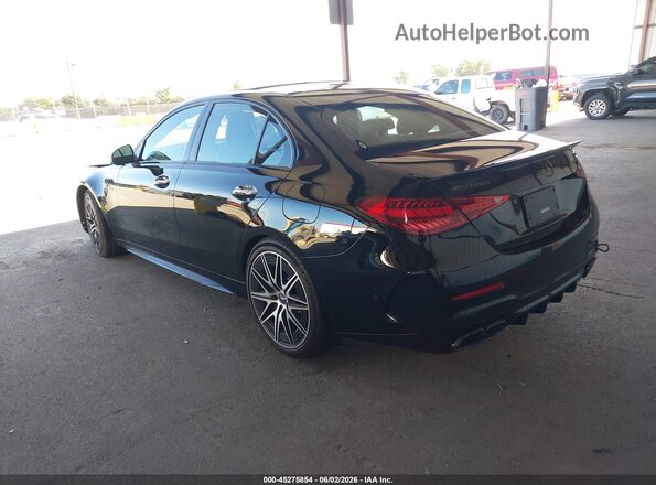 W1KAF8AB5TR309695 2026 MERCEDES-BENZ AMG C 63 Черный Задняя левая четверть