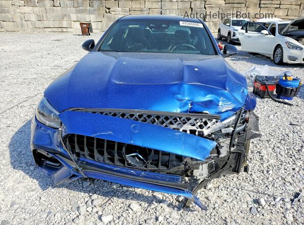 W1KAF8AB6RR237074 2024 MERCEDES-BENZ C Blue Widok z przodu