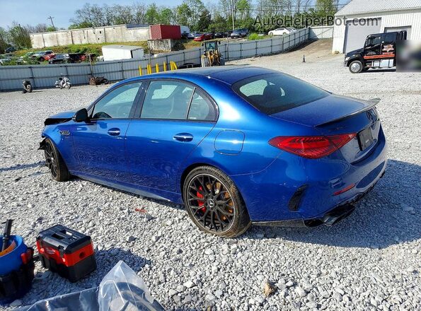 W1KAF8AB6RR237074 2024 MERCEDES-BENZ C Blue Tył lewy