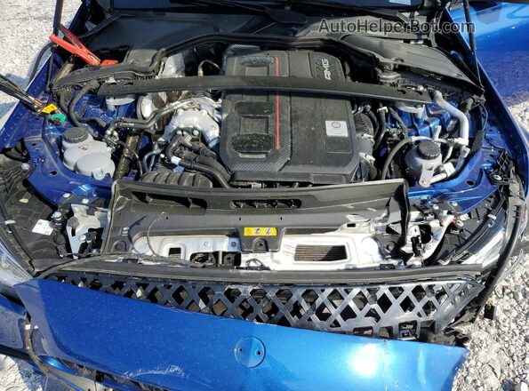 W1KAF8AB6RR237074 2024 MERCEDES-BENZ C Blue Widok wnętrza z tyłu
