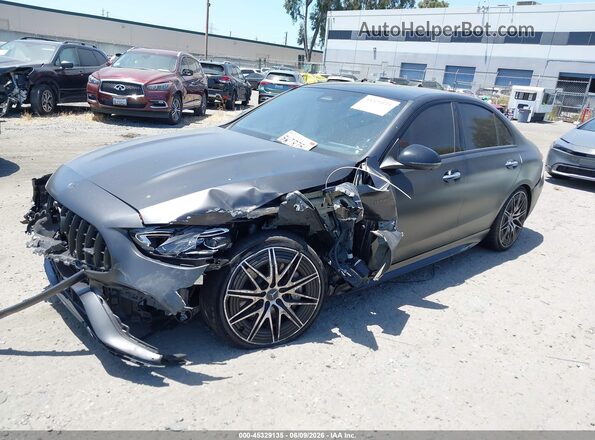 W1KAF8HB1TR308081 2026 MERCEDES-BENZ AMG C 43 Black Առջևի ձախ երեք քառորդ տեսարան