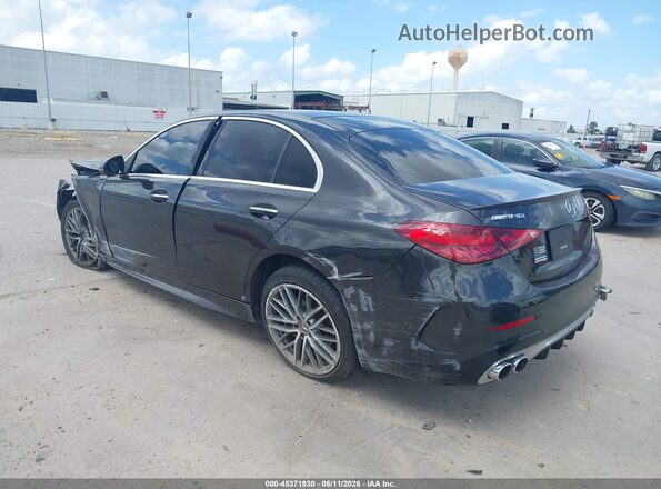 W1KAF8HB3PR078856 2023 MERCEDES-BENZ AMG C 43 Black Задня ліва чверть