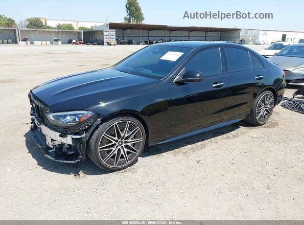 W1KAF8HB4RR203334 2024 MERCEDES-BENZ AMG C 43 Black Vista tres cuartos delantera izquierda