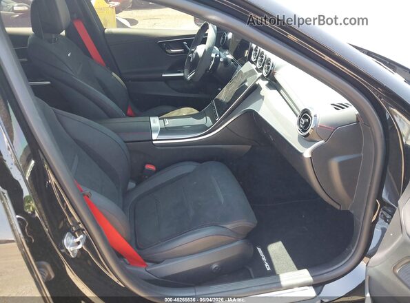 W1KAF8HB4RR203334 2024 MERCEDES-BENZ AMG C 43 Black Vista interior delantera