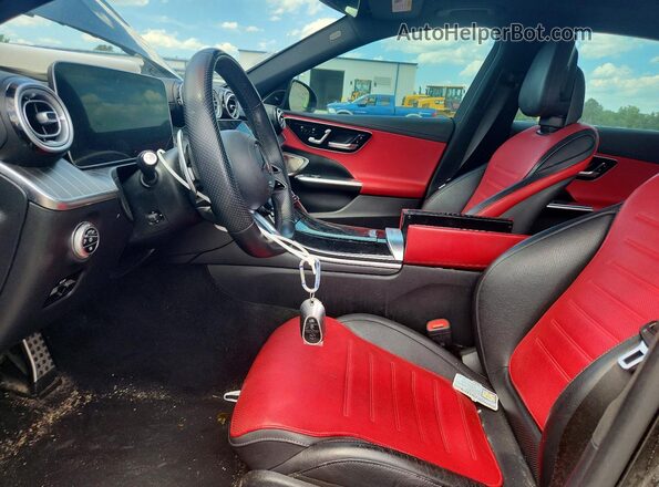 W1KAF8HB5PR148440 2023 MERCEDES-BENZ C Black Front interior view