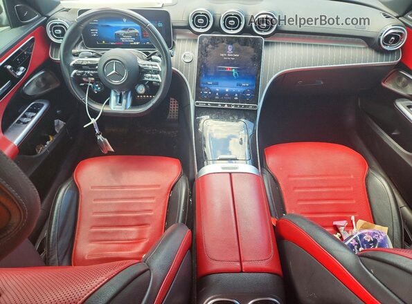 W1KAF8HB5PR148440 2023 MERCEDES-BENZ C Black Dashboard view