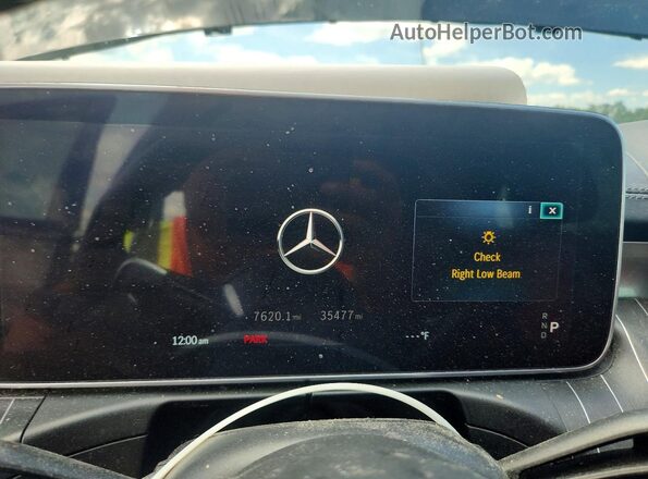 W1KAF8HB5PR148440 2023 MERCEDES-BENZ C Black Instrument cluster view