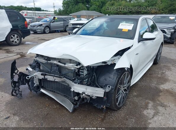 W1KAF8HB6PR148446 2023 MERCEDES-BENZ AMG C 43 White Դիմացի տեսք