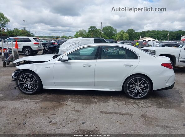 W1KAF8HB6PR148446 2023 MERCEDES-BENZ AMG C 43 White 