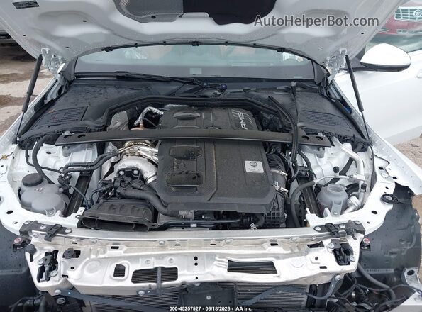 W1KAF8HB6PR148446 2023 MERCEDES-BENZ AMG C 43 White Հետևի տեսք