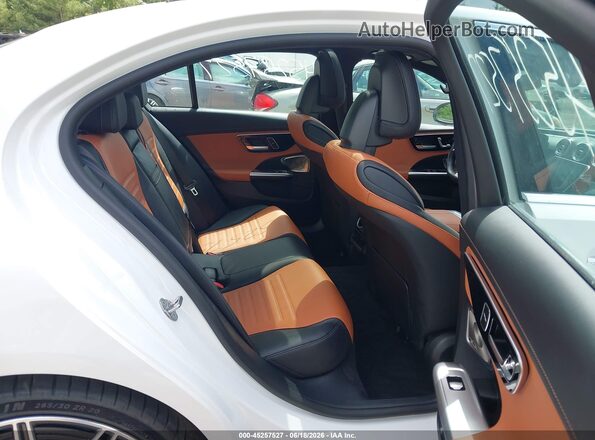 W1KAF8HB6PR148446 2023 MERCEDES-BENZ AMG C 43 White VIN կոդի պիտակի տեսք