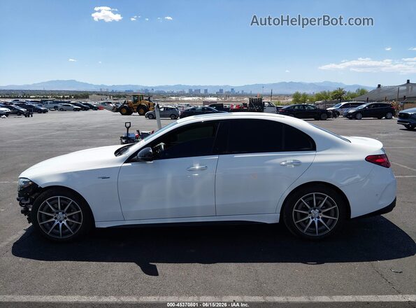 W1KAF8HB8RR184903 2024 MERCEDES-BENZ AMG C 43 White 