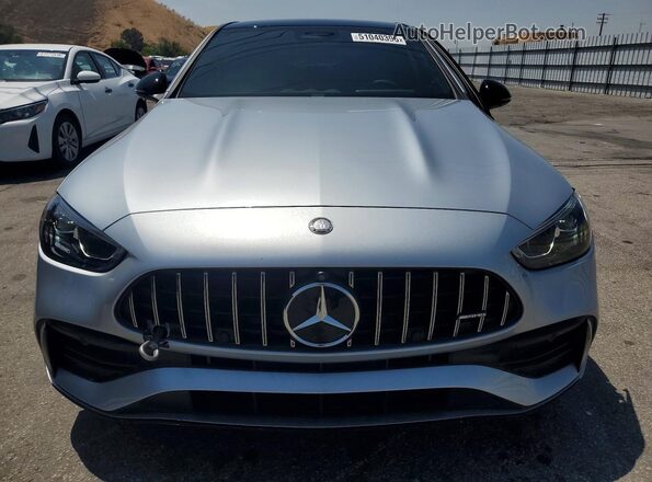 W1KAF8HB9SR252227 2025 MERCEDES-BENZ C Silver Front view