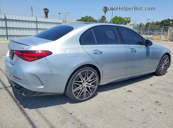 W1KAF8HB9SR252227 2025 MERCEDES-BENZ C Silver Rear right