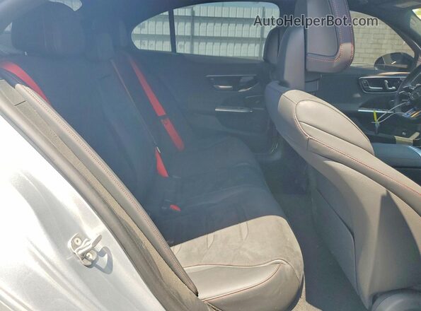 W1KAF8HB9SR252227 2025 MERCEDES-BENZ C Silver Rear seats view