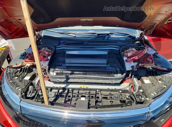 W1KCG2DB3NA014787 2022 MERCEDES-BENZ EQS Red უკანა სალონის ხედი