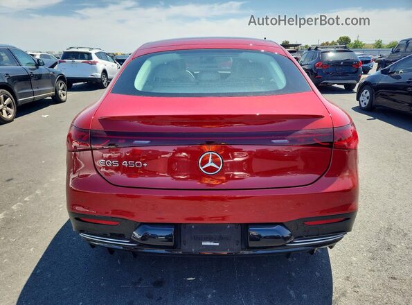 W1KCG2DB3NA014787 2022 MERCEDES-BENZ EQS Red უკანა ხედი