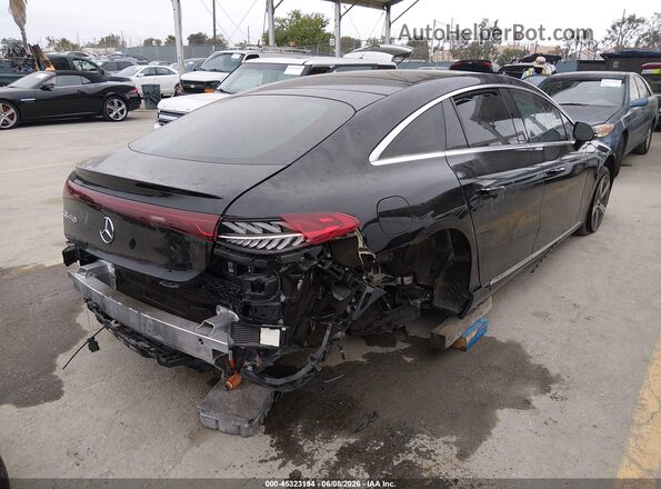 W1KCG2DB6NA004402 2022 MERCEDES-BENZ EQS 450+ Черный Задняя правая четверть