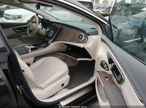 W1KCG2DB6NA004402 2022 MERCEDES-BENZ EQS 450+ Черный Вид салона спереди