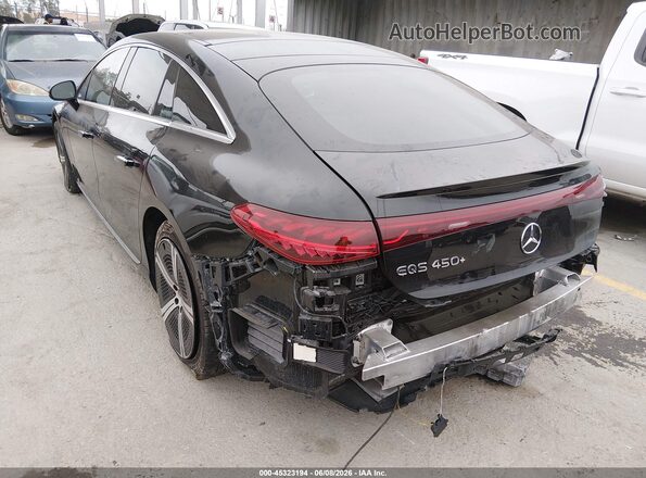 W1KCG2DB6NA004402 2022 MERCEDES-BENZ EQS 450+ Черный Задняя левая четверть