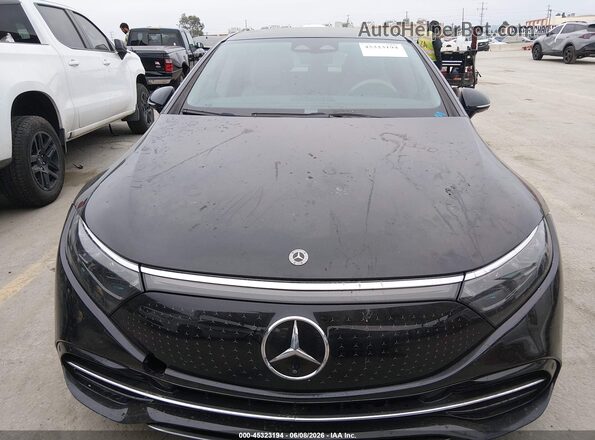 W1KCG2DB6NA004402 2022 MERCEDES-BENZ EQS 450+ Черный Вид задней части салона