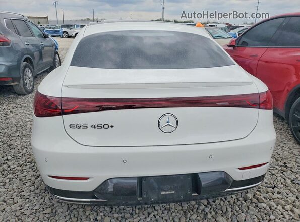 W1KCG2DB7NA005803 2022 MERCEDES-BENZ EQS White Vista trasera