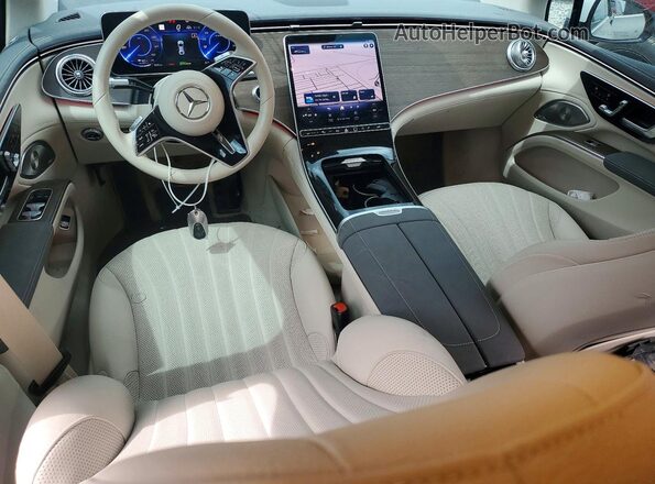 W1KCG2DB7NA005803 2022 MERCEDES-BENZ EQS White Vista del salpicadero