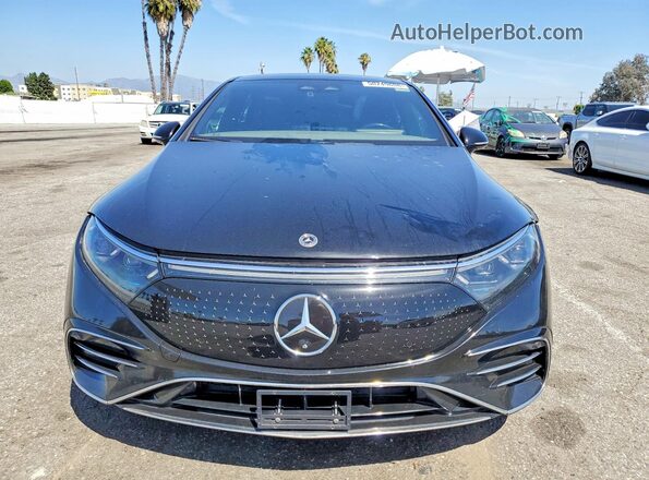 W1KCG2DB8NA004854 2022 MERCEDES-BENZ EQS Black წინა ხედი
