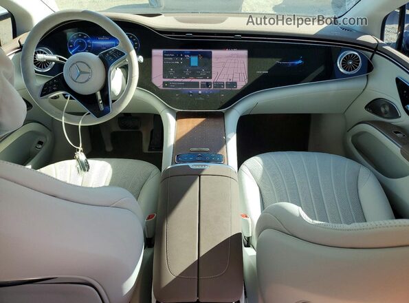 W1KCG2EB1RA048635 2024 MERCEDES-BENZ EQS Blue წინა პანელის ხედი