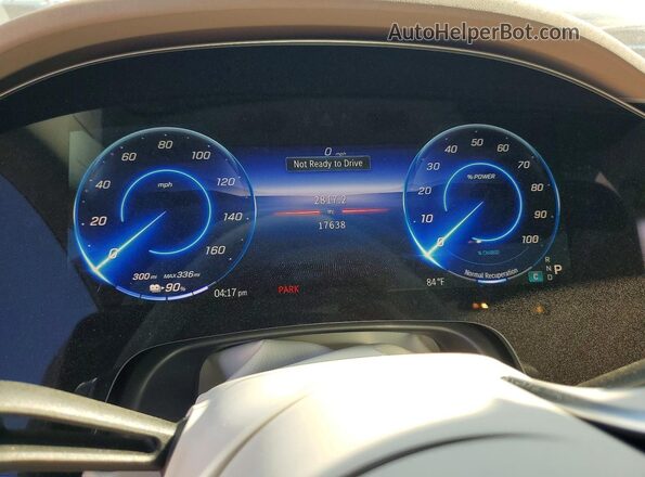 W1KCG2EB1RA048635 2024 MERCEDES-BENZ EQS Blue ხელსაწყოთა პანელის ხედი