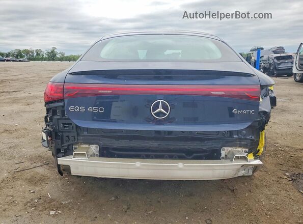 W1KCG2EB8PA039931 2023 MERCEDES-BENZ EQS Blue Widok z tyłu