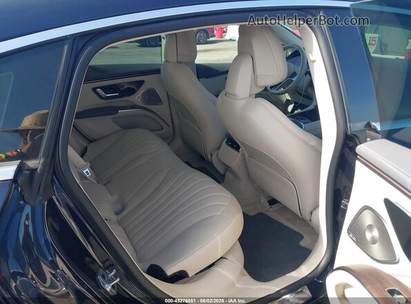 W1KCG4EB1PA028006 2023 MERCEDES-BENZ EQS 580 Dark Blue VIN კოდის სტიკერის ხედი