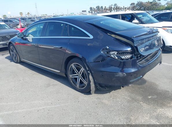 W1KCG4EB1PA028006 2023 MERCEDES-BENZ EQS 580 Dark Blue უკანა მარცხენა