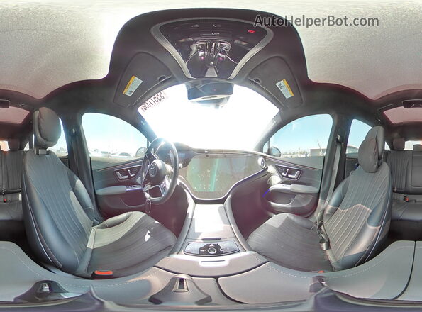 W1KCG4EB1RA046105 2024 MERCEDES-BENZ EQS Gray Vista de la etiqueta del VIN