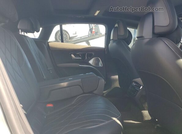 W1KCG4EB4PA039260 2023 MERCEDES-BENZ EQS White უკანა სავარძლების ხედი