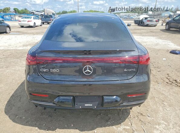 W1KCG4EB8PA027192 2023 MERCEDES-BENZ EQS Black Widok z tyłu