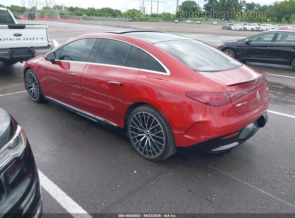 W1KEG5DBXPF015077 2023 MERCEDES-BENZ AMG EQE Red უკანა მარცხენა