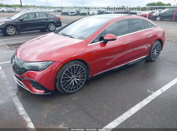 W1KEG5DBXPF015077 2023 MERCEDES-BENZ AMG EQE Red უკანა მარჯვენა