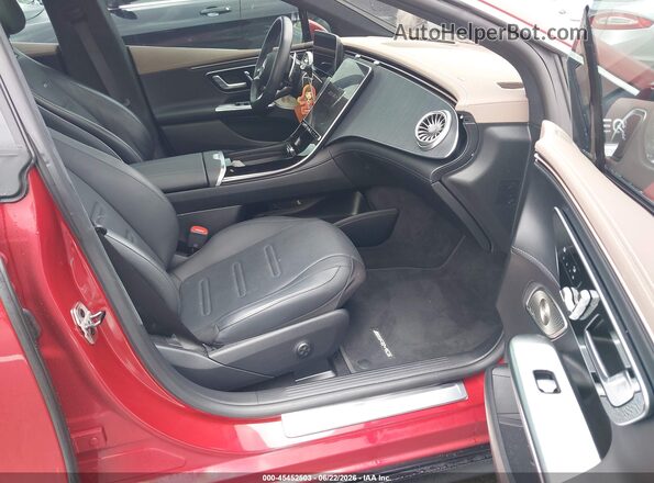 W1KEG5DBXPF015077 2023 MERCEDES-BENZ AMG EQE Red წინა სალონის ხედი