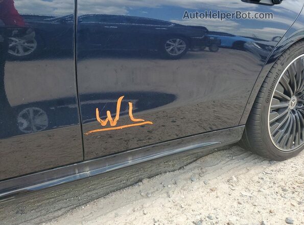 W1KLF4HB0RA020397 2024 MERCEDES-BENZ E Blue Widok naklejki z numerem VIN