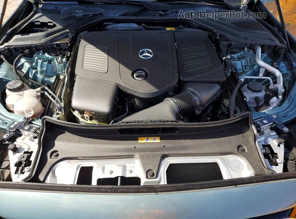 W1KLF4HB3TA230242 2026 MERCEDES-BENZ E Бирюзовый Вид задней части салона