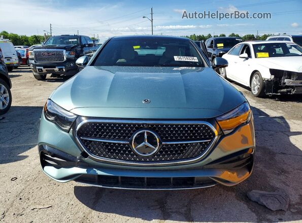 W1KLF4HB3TA230242 2026 MERCEDES-BENZ E Бирюзовый Вид спереди