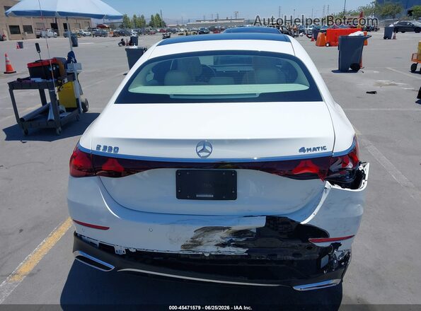 W1KLF4HB5RA008200 2024 MERCEDES-BENZ E-CLASS White 
