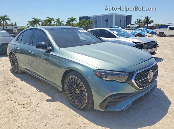 W1KLF4HB5RA067425 2024 MERCEDES-BENZ E Синий Передняя правая четверть